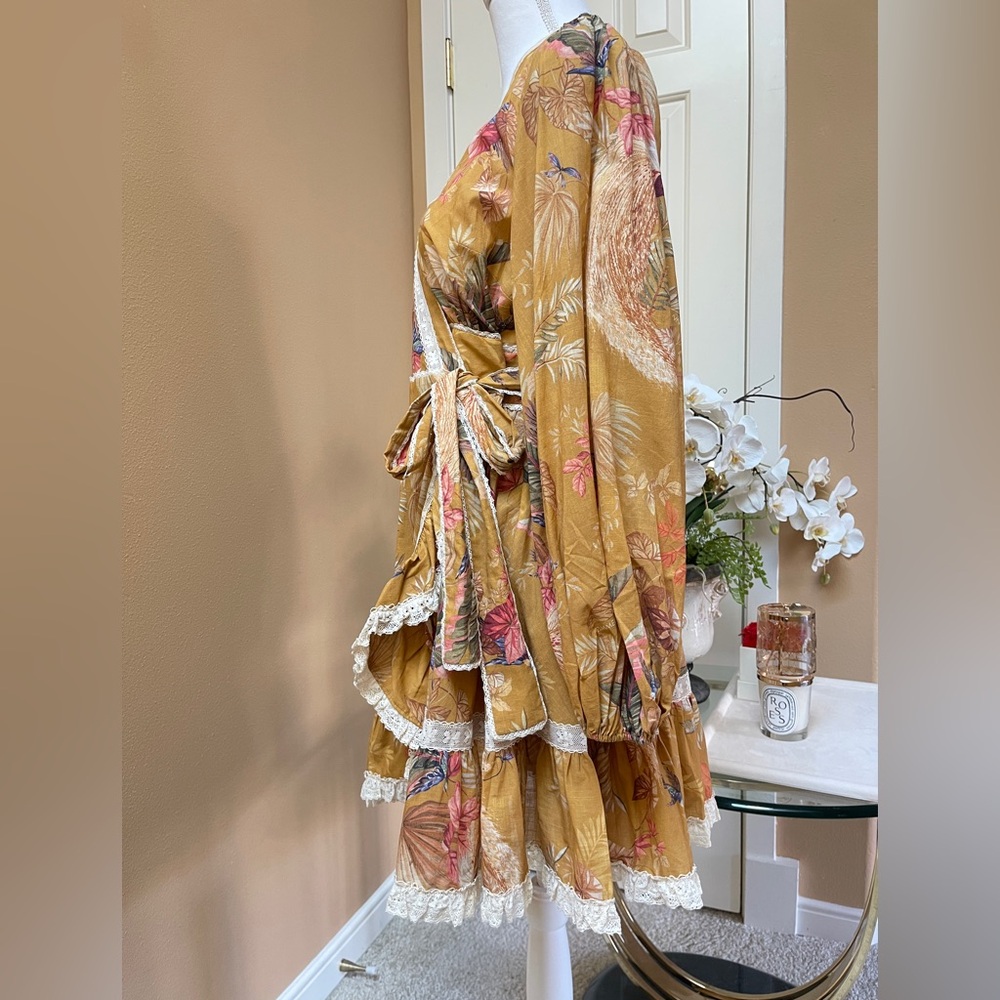 Zimmermann ASCENSION FRILL MINI DRESS sz 3 AU NEW $795 - Picture 17 of 17